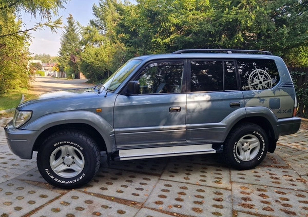 Toyota Land Cruiser cena 59900 przebieg: 214555, rok produkcji 1999 z Kowary małe 781